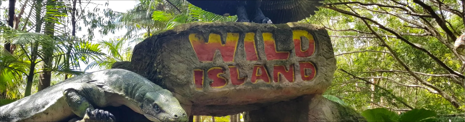 Currumbin Wildlife Sanctuary Wild Island banner