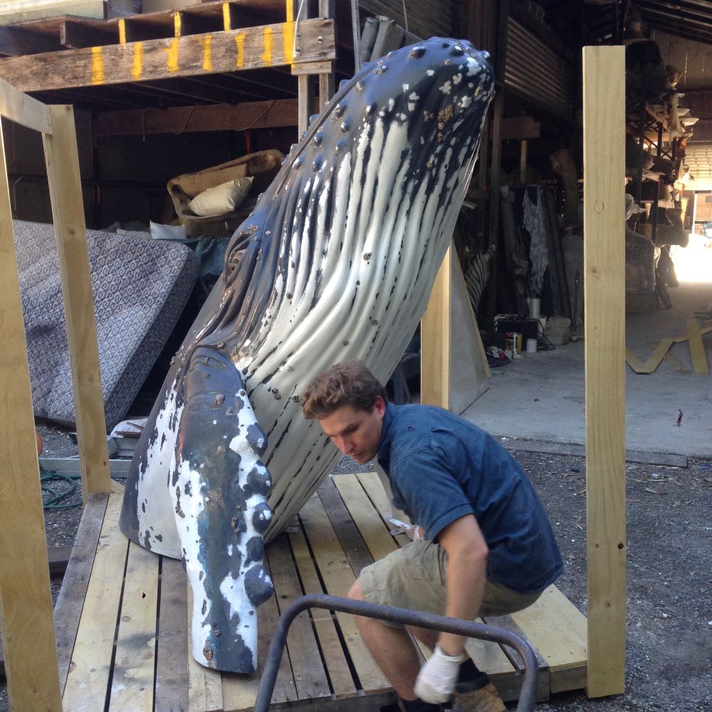 Natureworks Australia Humpback Whale in Breaching Pose - Image 8