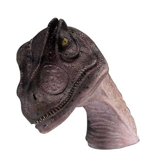 Allosaurus Head Neck Mouth Closed