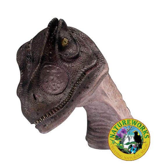 Allosaurus Head Neck Mouth Closed