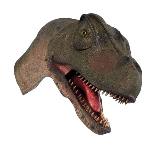 Allosaurus Head and Neck Only Mouth Open
