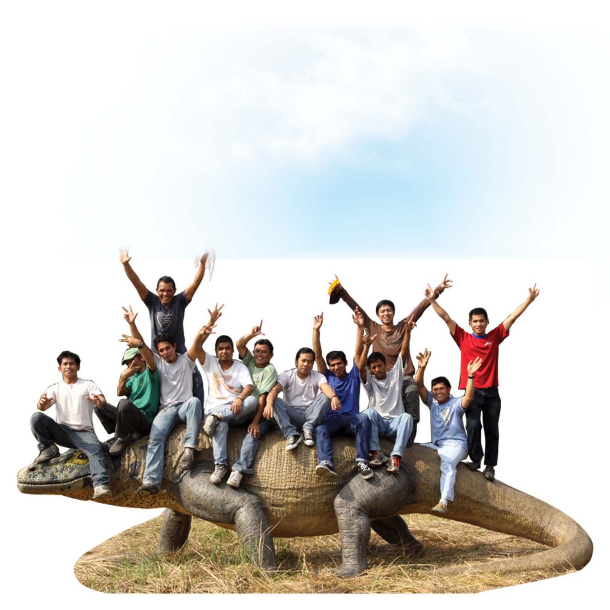 Natureworks Australia Animals Reptiles Lizards Megalania Komodo Dragon finish concept art Product Image V px px