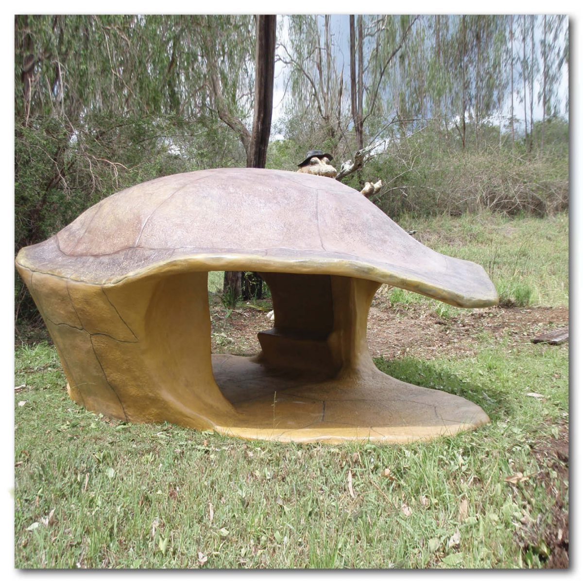 Natureworks Australia Animals Reptiles Turtles Giant Yurtle the turle shell diorama Product Image V px px