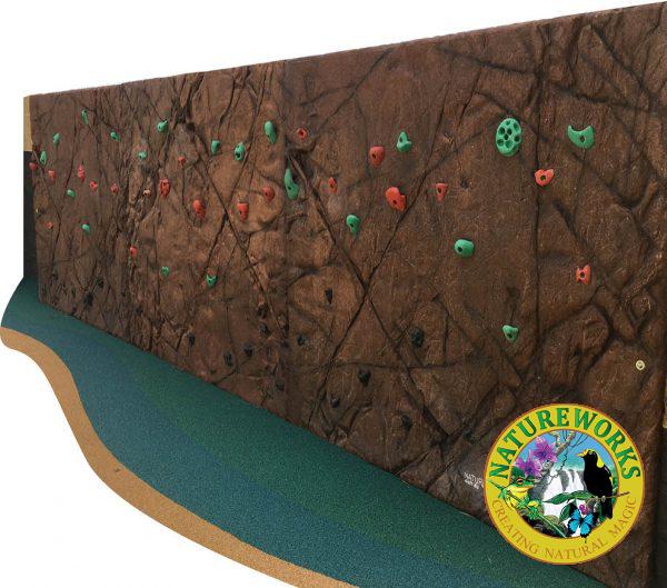 Rock Boulder Climber With Fossils Sculpture & Statue