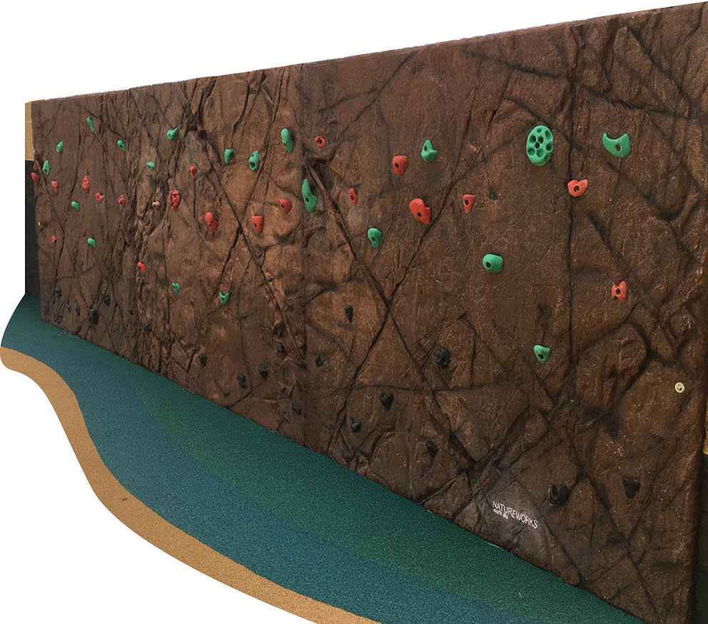 Natureworks Australia Artificial Rocks Caloundra Rock Climbing wall installed