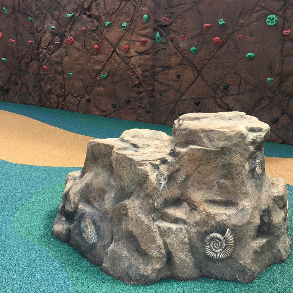 Natureworks Australia Artificial Rocks with fossils