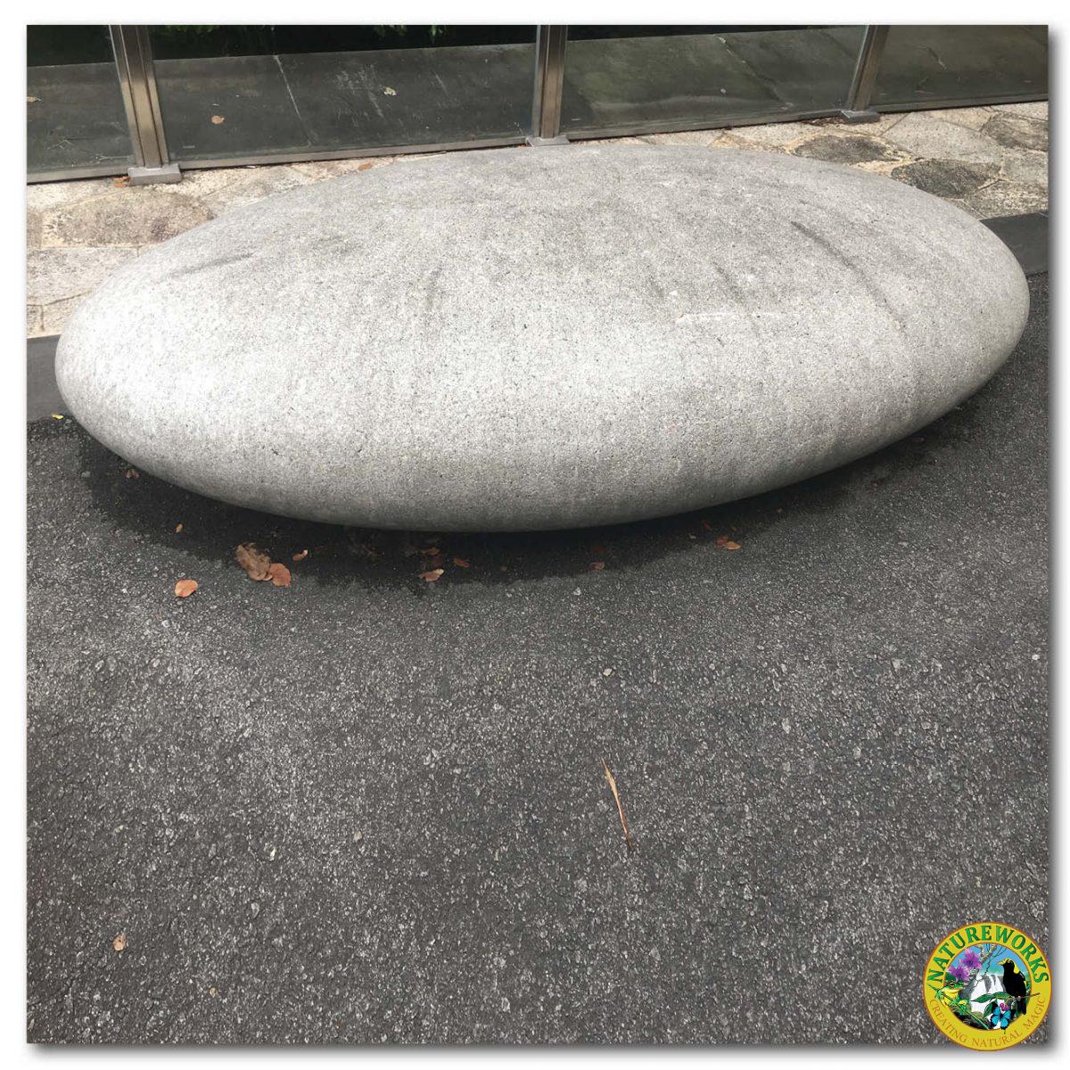 Designer Pebble rock seats