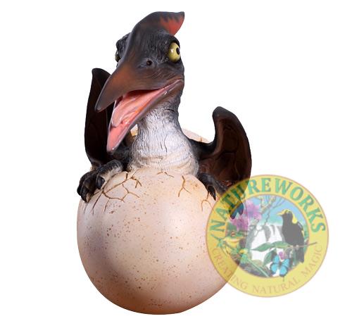 Natureworks Australia Pteranodon baby hatching- Front view- 140037
