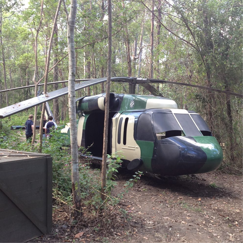 Black Hawk Helicoptor insitu