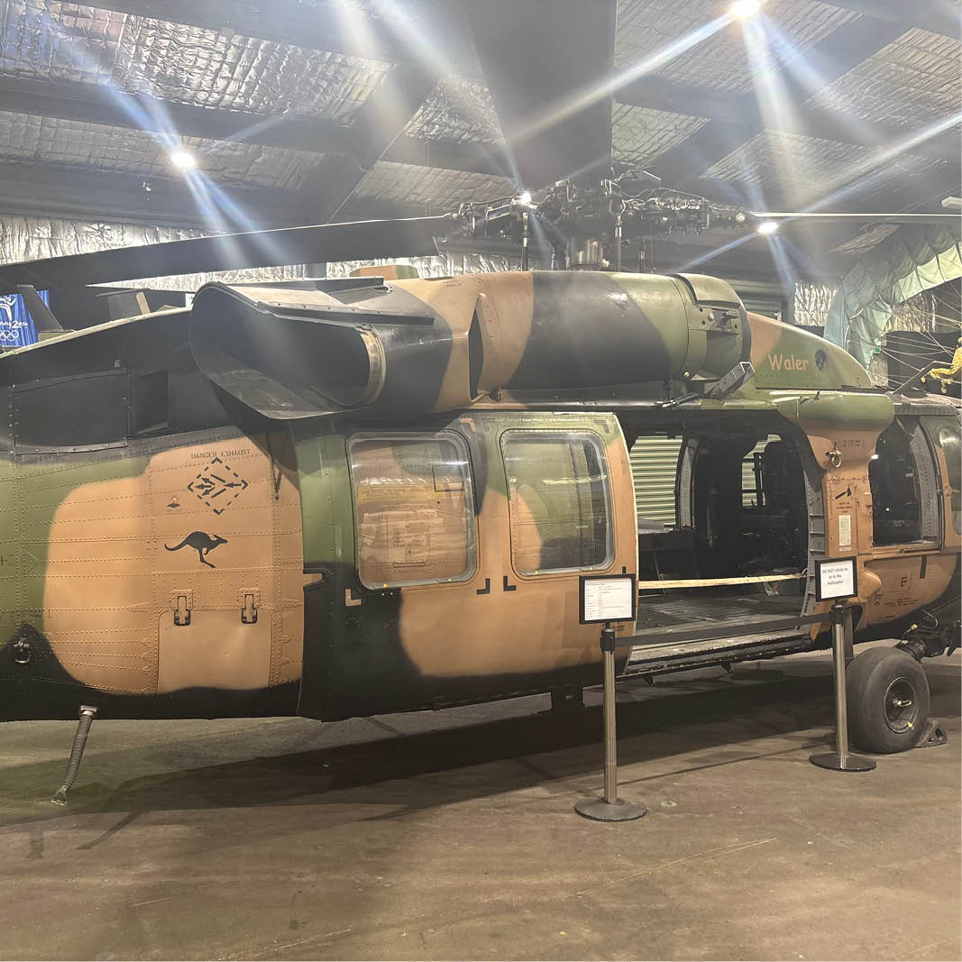 Natureworks Australia Black Hawk Helicopter - Australian War Memorial