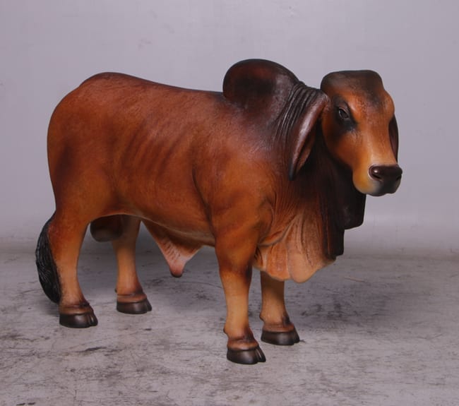 Brahman Bull Figurine