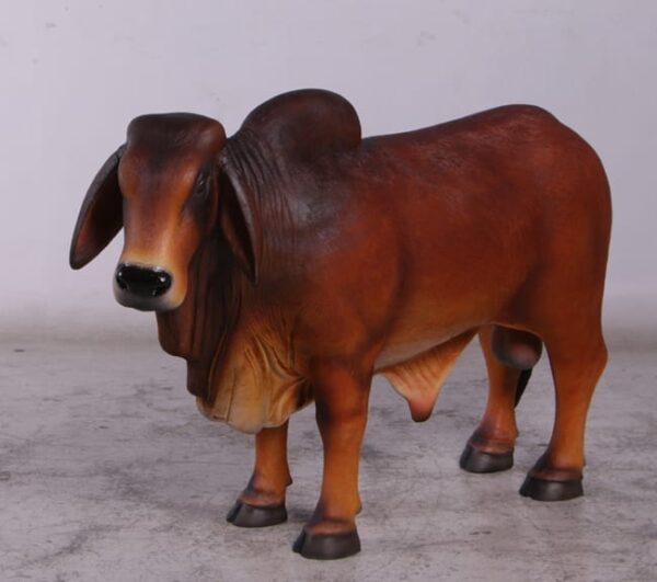 Brahman Bull Out Door Statue