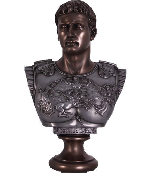 Bust Augustus Caesar BAluminum