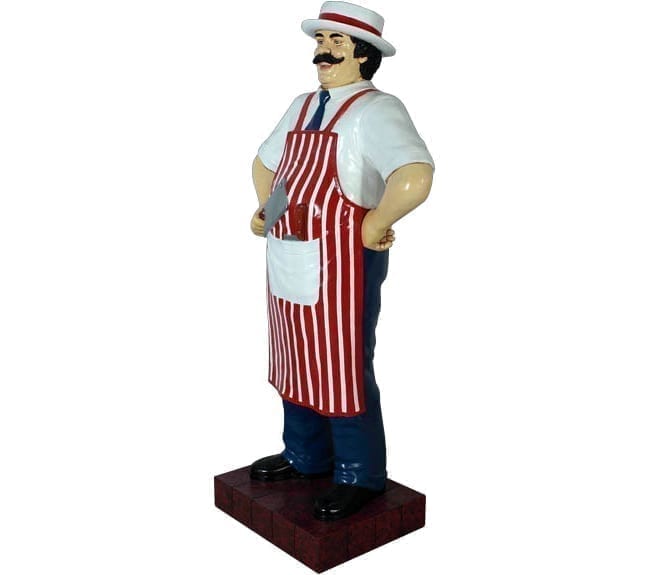 Butcher Statue ft