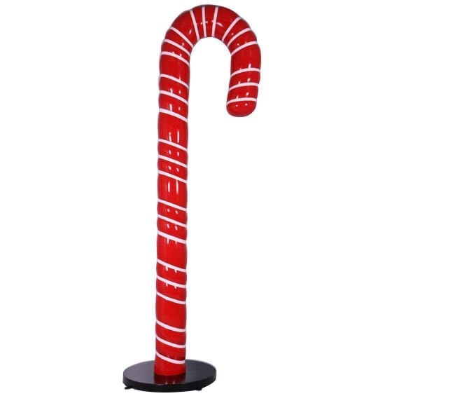 Candy Cane Sculpture