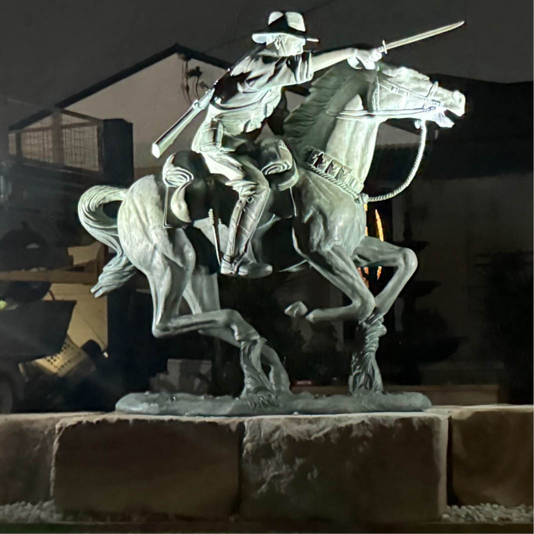 Natureworks Australia Charge at Beersheba - Night View - 130032BZ - side shot