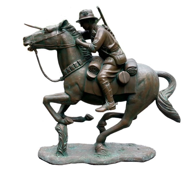 Charge at Beersheba Bronze Left