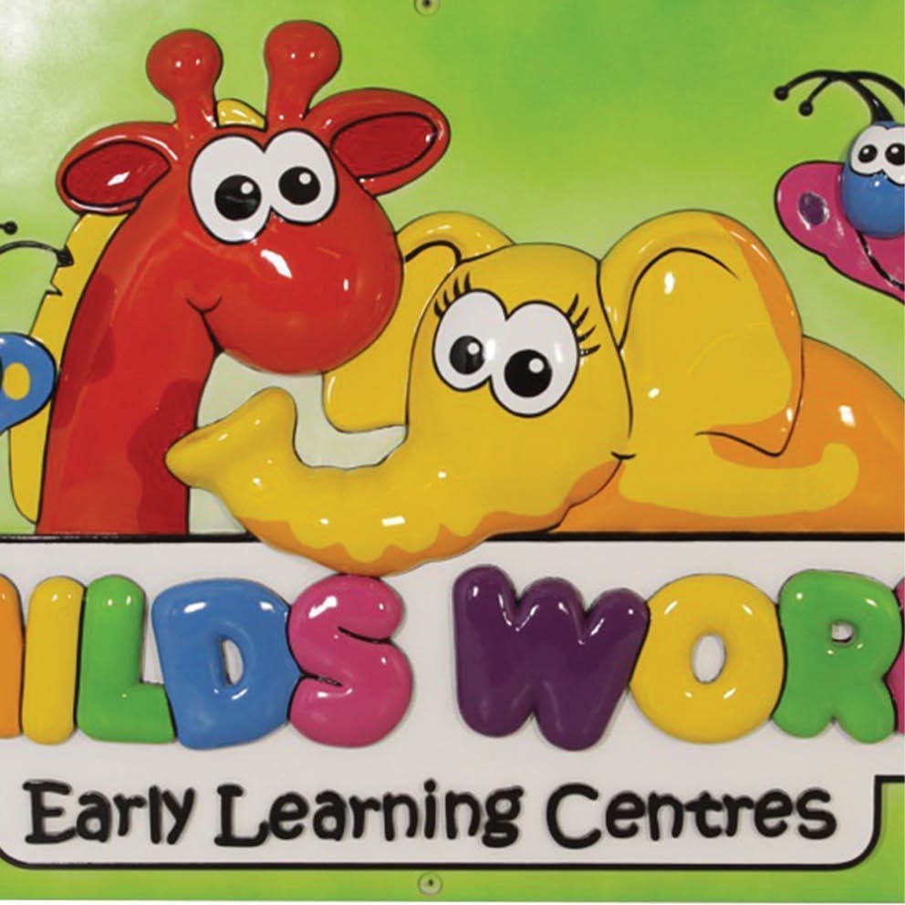 Childs World Early Learning Centres D Logo
