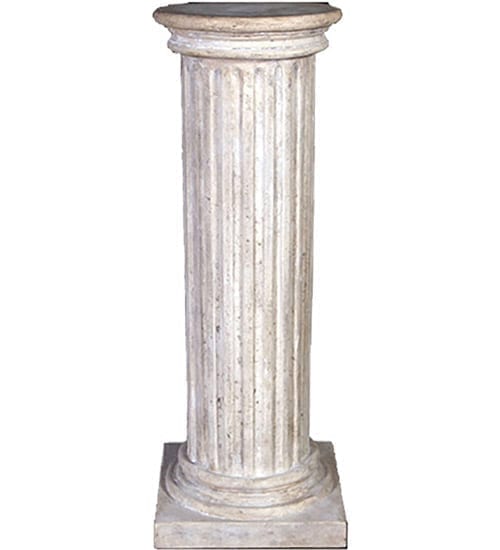 Column Fluted Round Top Large RS