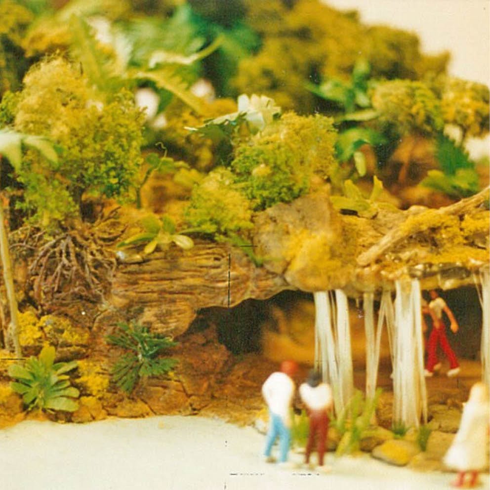 Natureworks Australia Columnar Jointing scaled model