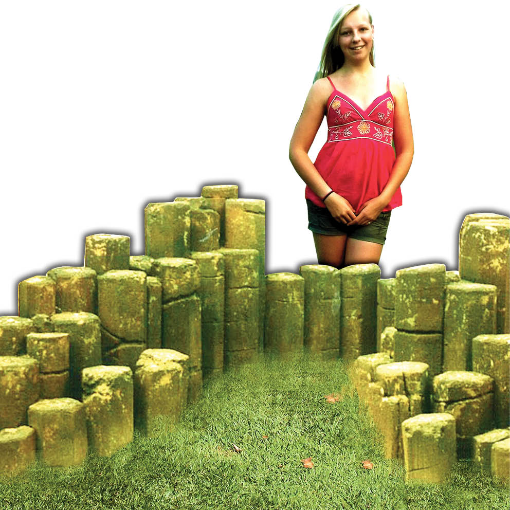 Natureworks Australia Columnar Jointing with Ellie