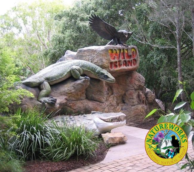 Crocodile Entry Statement Currumbin Wildlife Sancturay