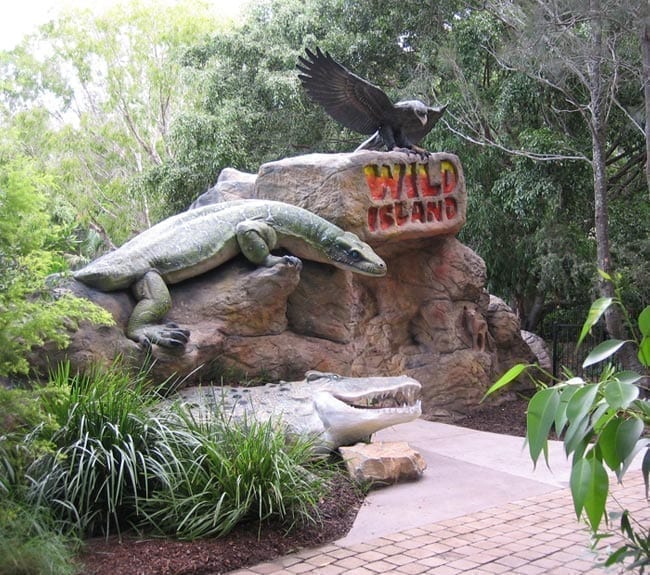 Crocodile Entry Statement Currumbin Wildlife Sancturay