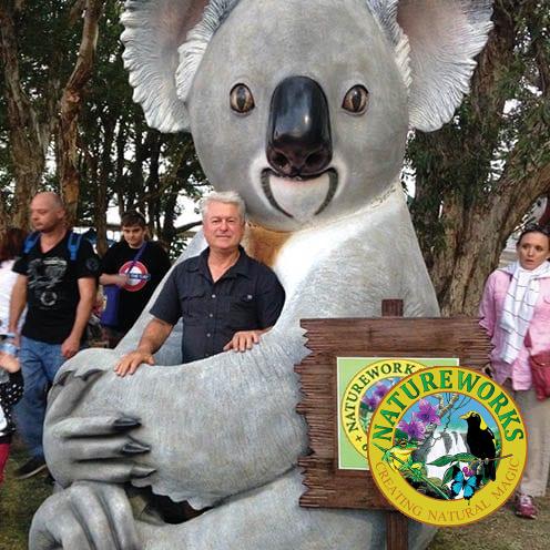Natureworks Australia David with giant koala