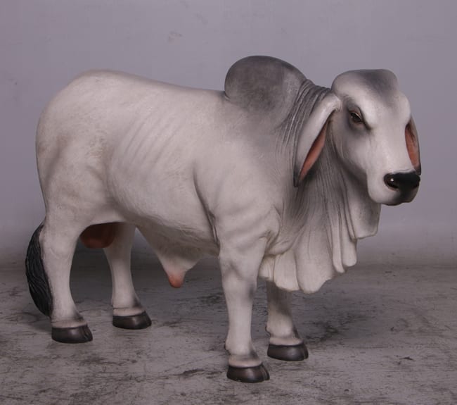 Definitive Brahman Bull Garden Statue
