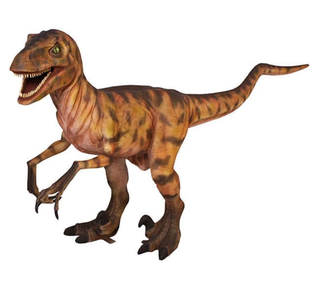 Deinonychus Dinosaur Statue