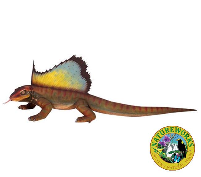 Dimetrodon Dinosaur Statue
