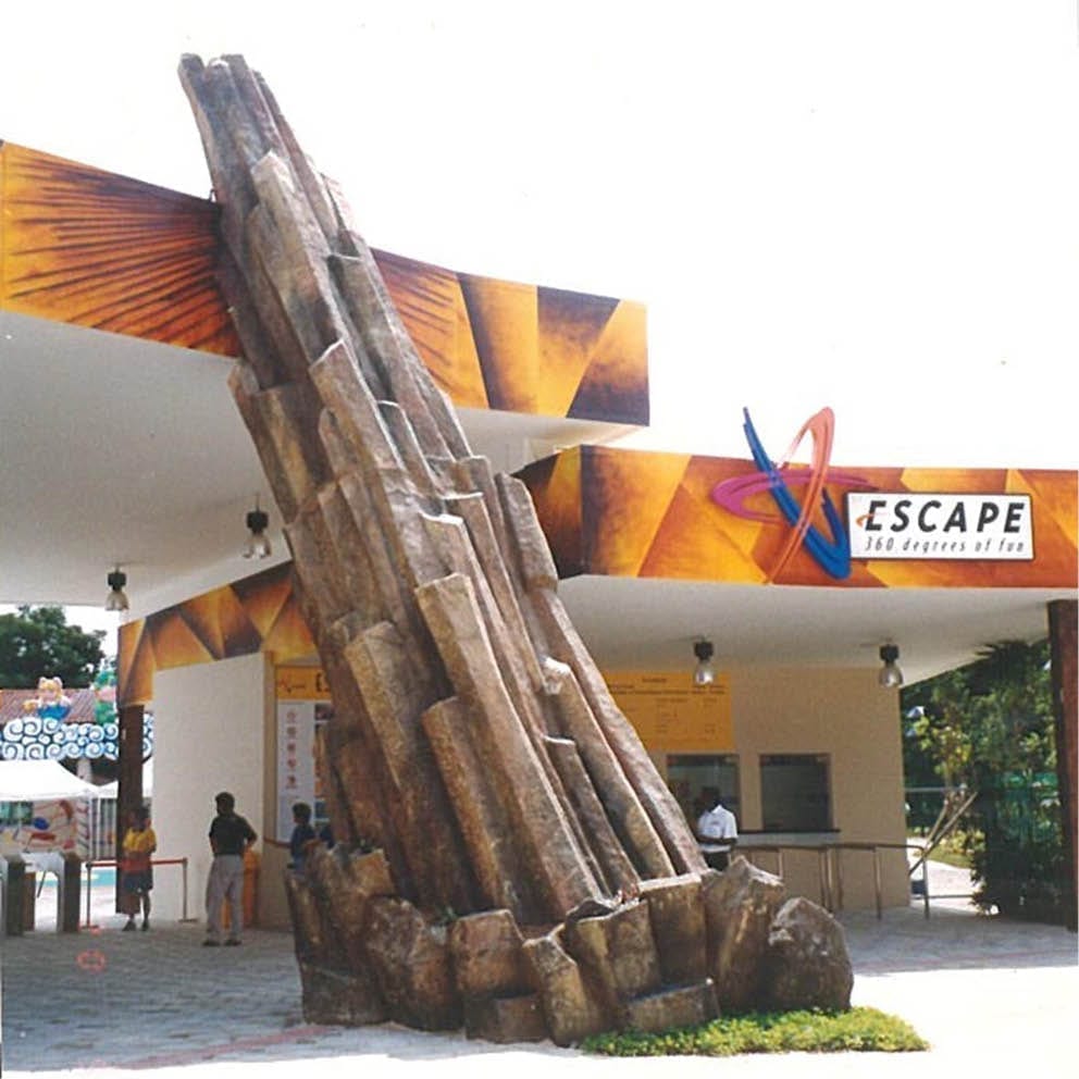 Earth Spike completed showing entry