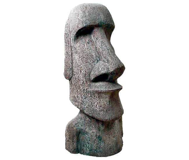 Easter Island Moai Head Concrete Large CC