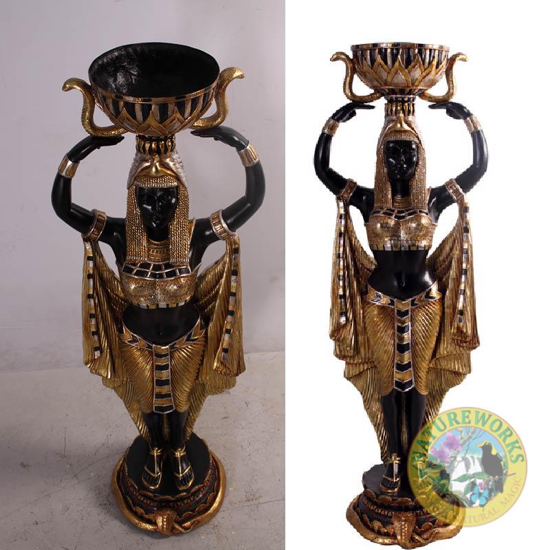 Natureworks Australia Egyptian Female Planter -PLEF4-showing top of planter and front
