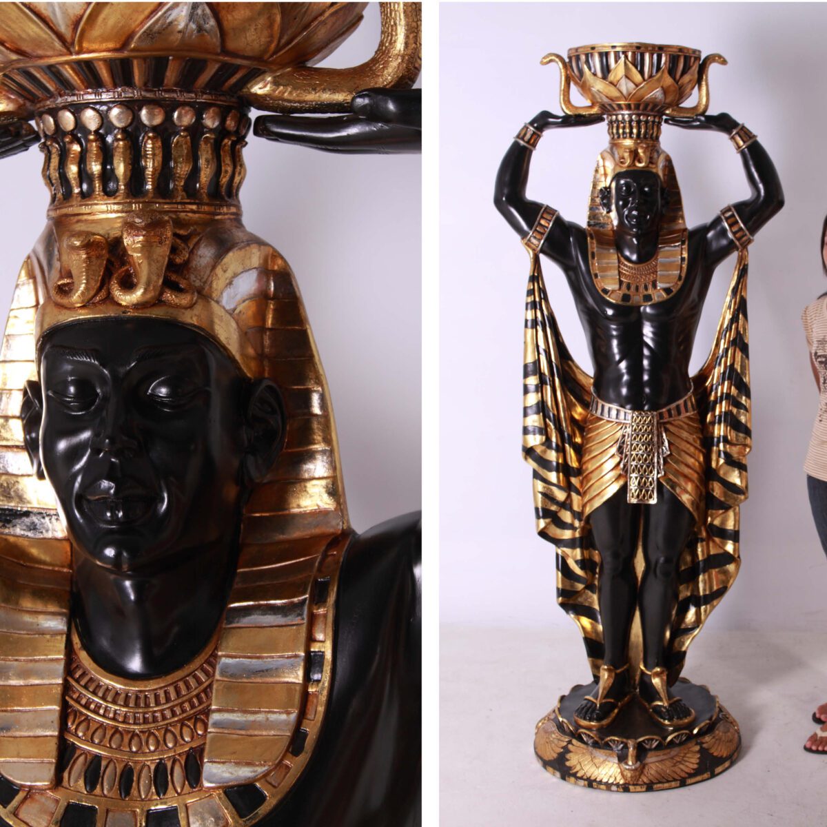 Natureworks Australia Egyptian Male planter holder - 6ft - PLEGM