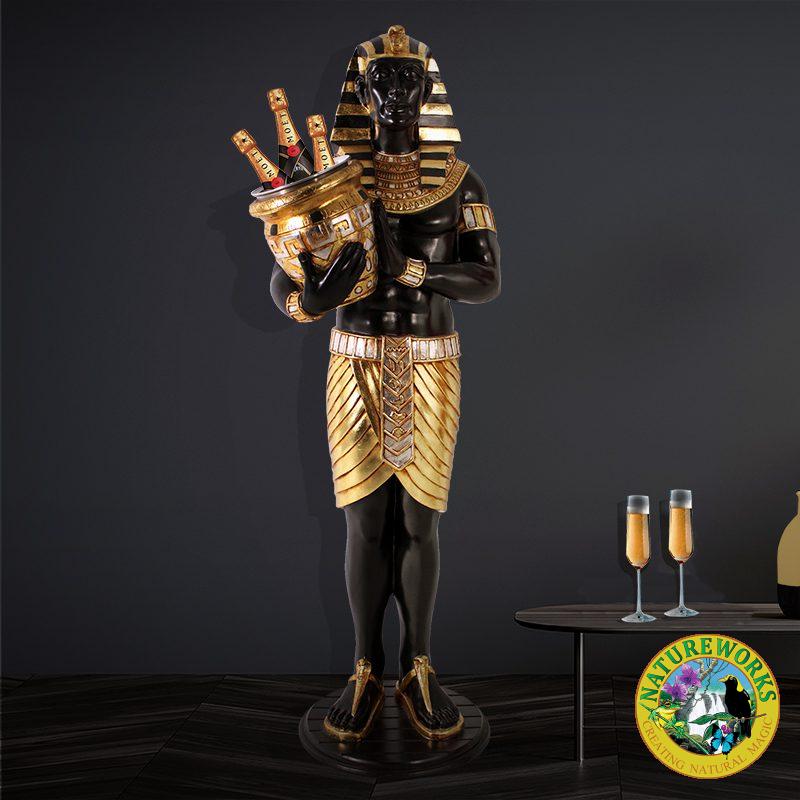Egyptian Wine Holder 5ft - WREW5- champagine bottles not included - for display purposes only