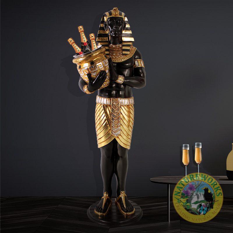 Egyptian Wine Holder 5ft - WREW5- champagine bottles not included - for display purposes only