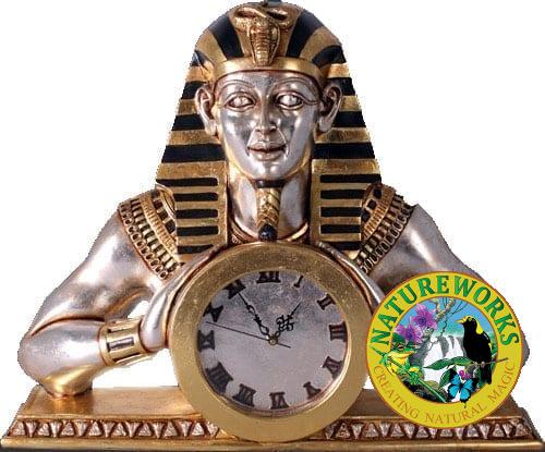 Natureworks Australia Egyptian Mantle Clock CLEMC