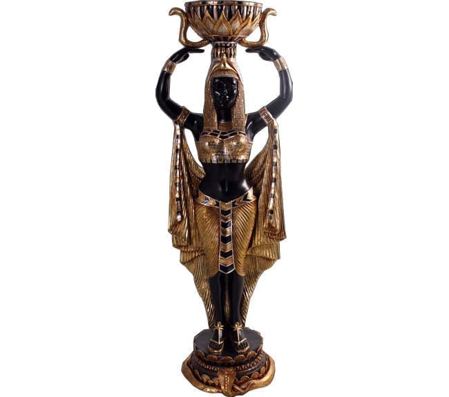 Egyptian Planter Holder Female ft PLEF