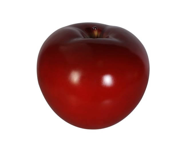 Fibreglass Apple Red Medium