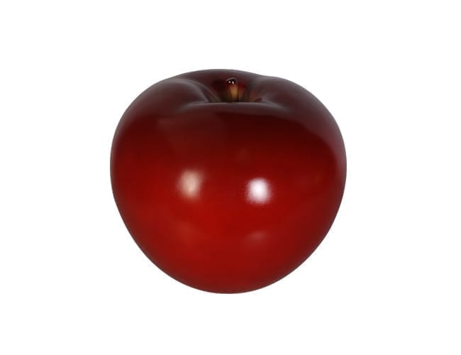 Fibreglass Apple Red Small