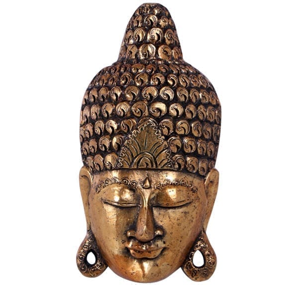 Fibreglass Buddha Mask Wall decor