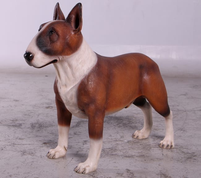 Fibreglass Bull Terrier Sculpture