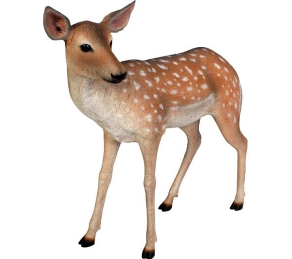 Fibreglass Deer Statue Fawn Fallow