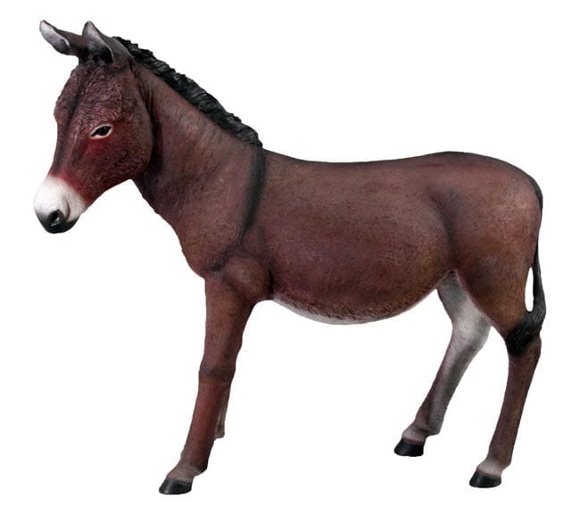 Fibreglass Donkey Sculpture