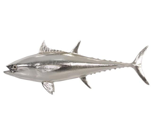 Fibreglass Fish Bluefin Tuna Replica Silver