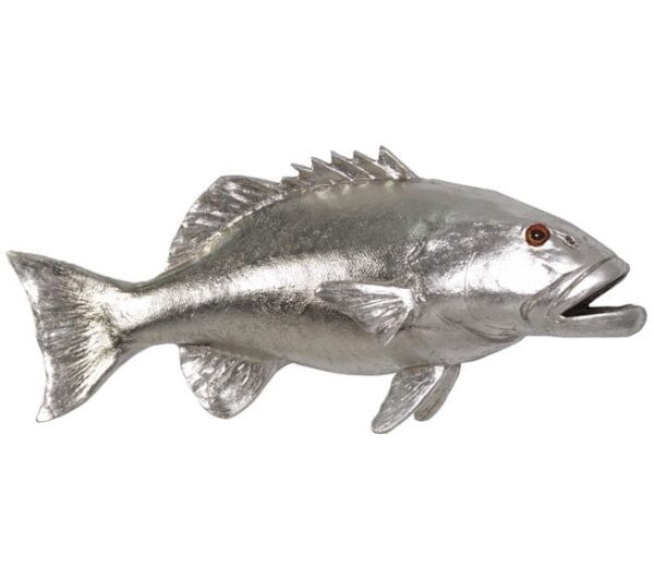 Fibreglass Fish Coral Trout Silver