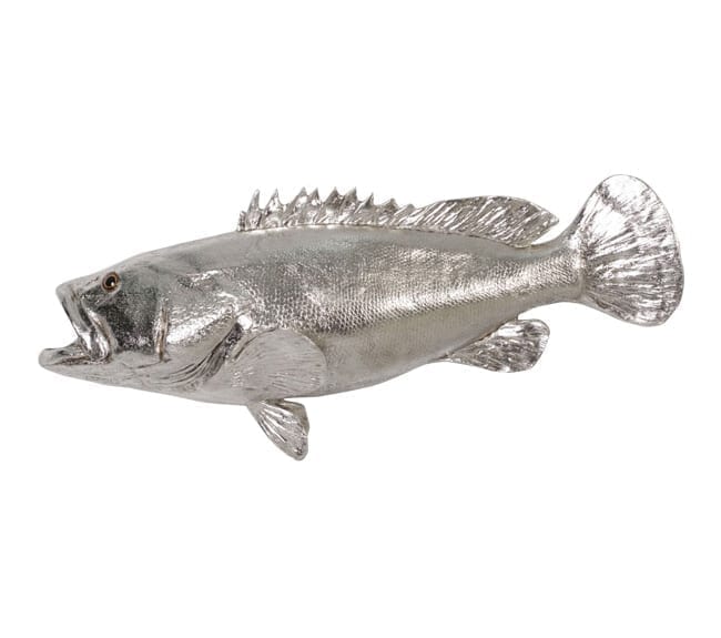 Fibreglass Fish Estuary Cod Silver
