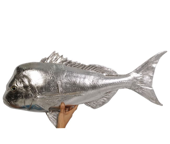 Fibreglass Fish Schnapper Silver PH