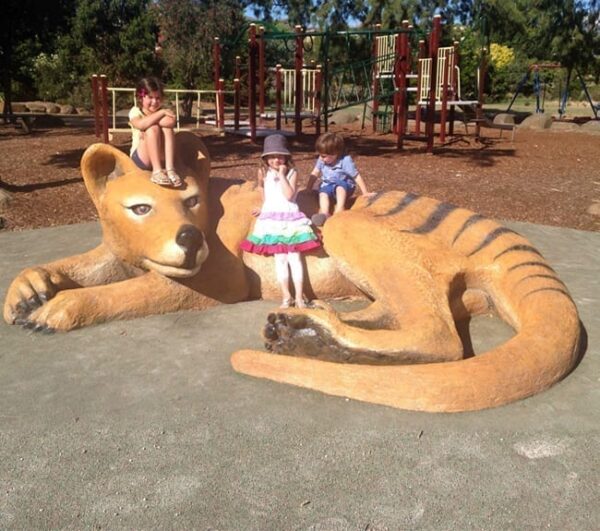 Fibreglass Giant Thylacine
